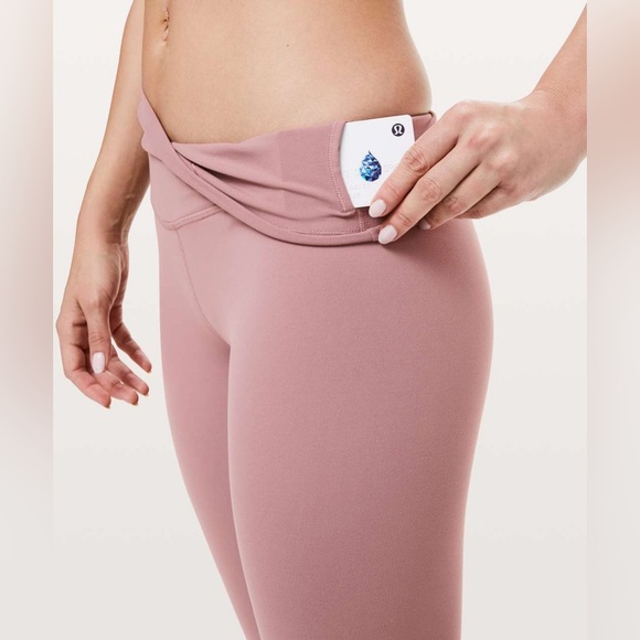 Lululemon Athletica 28” align high rise leggings “Dusty Rose” size 6 / Medium - Picture 7 of 11